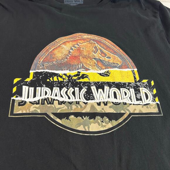 Jurassic World Mens T-Shirt 2XL‎ Dinosaur T-Rex - Picture 2 of 9